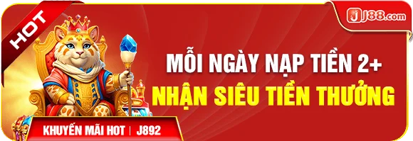 Trang chủ J88 13 Nạp tiền mỗi ngày